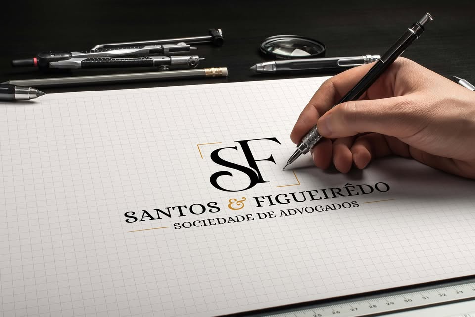 Identidade visual do Santos & Figueirêdo
